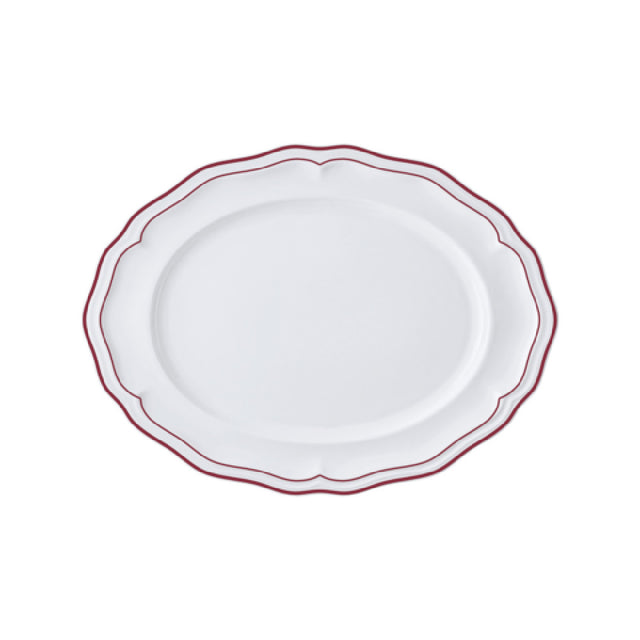 Steelite 62581FP818 Oval Platter 9.0" X 6.75" X 0.875" Adelina