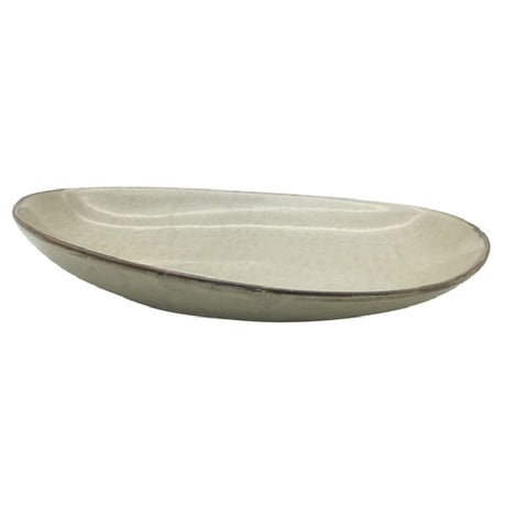 Bon Chef 2300029P Tavola Plate 10"L X 6-1/2"H X 1-3/4"H Oval (free Form)