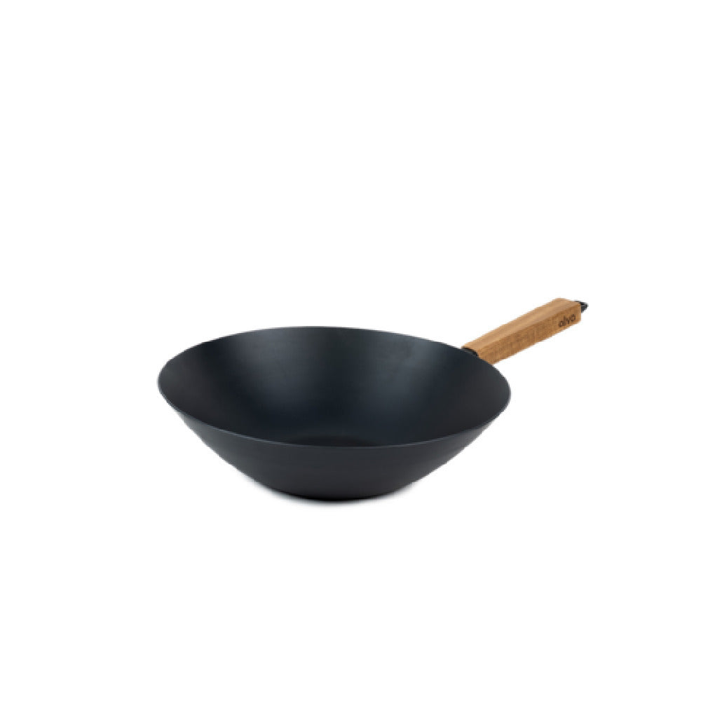Allinox USA Inc. 100541 - Forest Wok, 12", Insulated Acacia Wood Handle