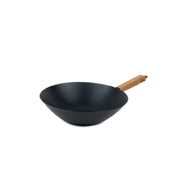 Allinox USA Inc. 100541 - Forest Wok, 12", Insulated Acacia Wood Handle