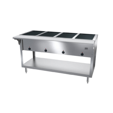NBR Equipment HT-4W-120 Hot Food Table Electric (4) 12" X 20" Open Wells (water Pan Sold Separately)