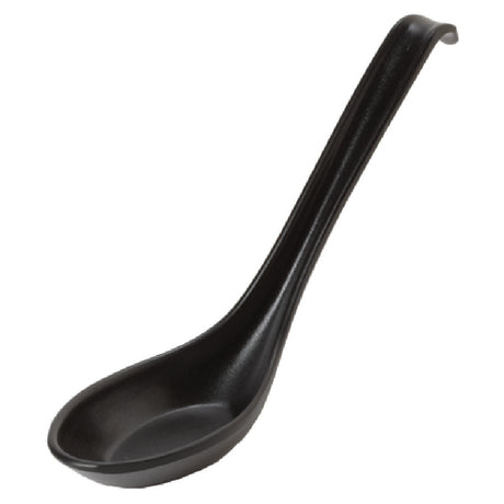 GET Enterprises 6020-BK Nara™ Soup Spoon 0.8 Oz. Break-resistant