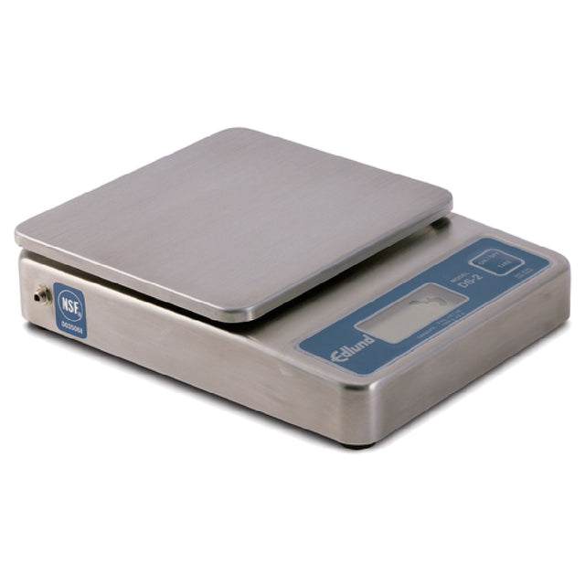 JB Prince U801 Edlund Digital Scale 6-3/4"L X 8-3/4"W Overall 6" Square Platform