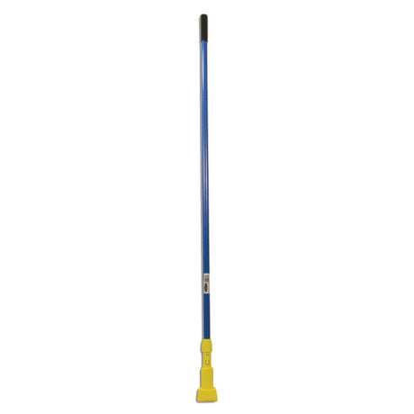 Rubbermaid FGH24600BL00 - Gripper® Wet Mop Handle, 60"L, Fiberglass With Yellow Plastic Head
