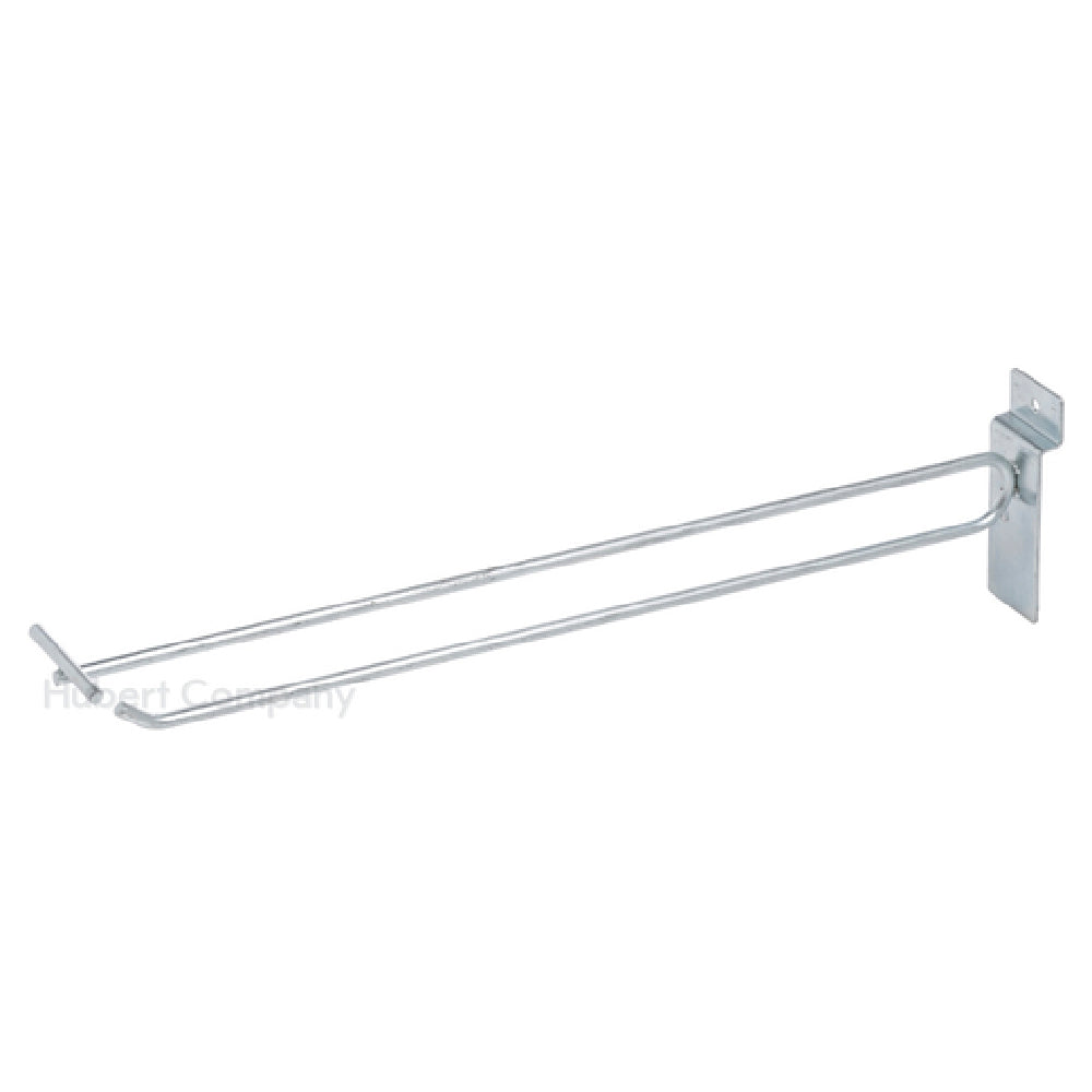 Hubert 82892 - Slatwall Scanner Hook, 12", Zinc (100 Each Per Case)
