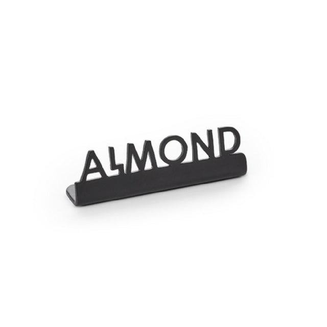 American Metalcraft MSBA25 - Sign, 0.625"W X 2.5"D X 0.75"H, Laser Cut