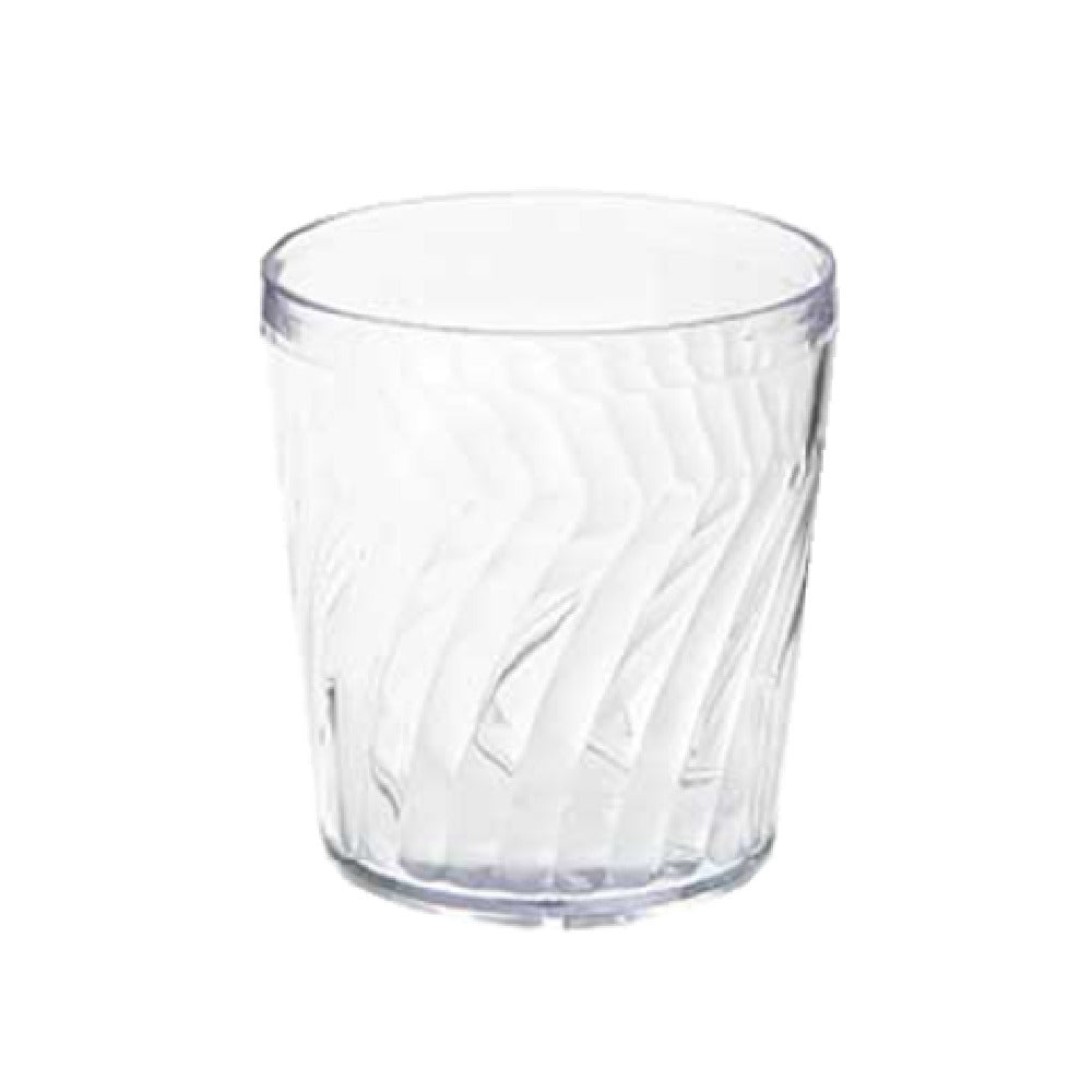 GET Enterprises 2209-1-CL Tahiti™ Rocks Tumbler 9 Oz. (11.95 Oz. Rim Full) 3-1/4" Dia. X 3-1/2"H