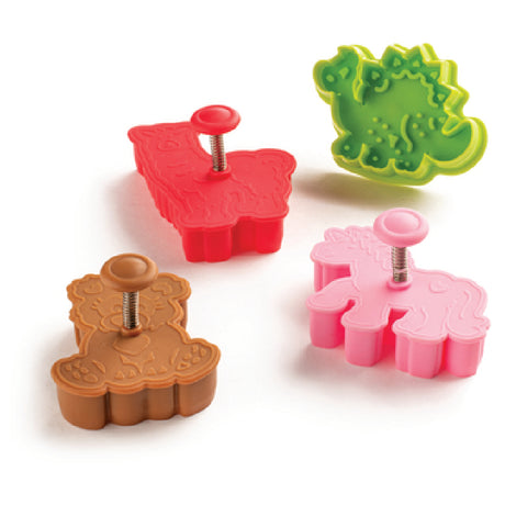 Harold Import Co. 93273 Mrs. Anderson's Baking® Animal Cookie Cutter Set 4-piece Includes (1) Each Bear (2-1/2" X 2-1/4")