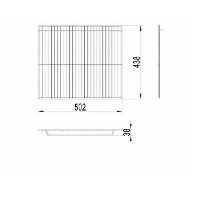 Empura Stainless W0402200 Empura Shelf For EDM-12