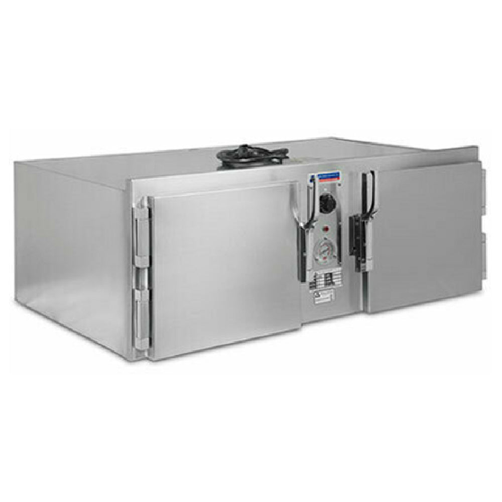 Atlas Metal HB-3 Undercounter Reach-In Heated Base Slide-in Unit Stainless Steel Interior Liner & Facia