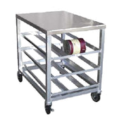 SPG 4H1603 - Kelmax Can Storage Rack, Half Size, Mobile Design