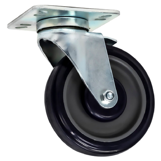 Serv-Ware 5SB-4040 - Serv-Ware - Casters - 5" Wheel 4" Plate With Brake For SGR