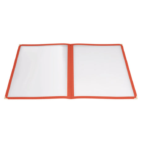 Winco PMCD-9R Menu Cover Double Fold Overall 9-3/8" X 12-1/8"