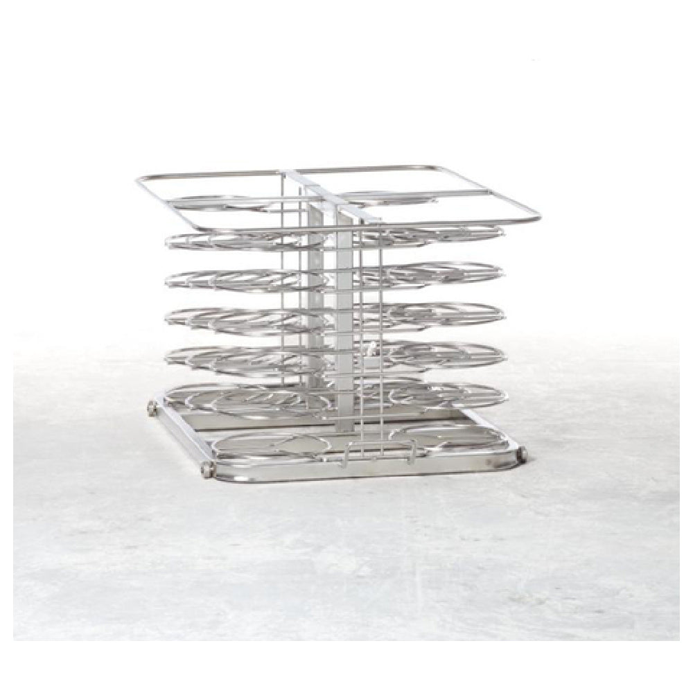 Rational 60.62.017 Mobile Plate Rack Type 6-full Size Pro/Classic (34) 12-1/4" Plate Capacity