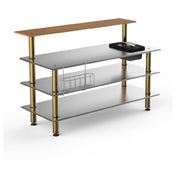 Steelite MGCMLC06BBXF Mogogo Buffet Solutions Modular ProBar Station 4-tier 71" X 40" X 47-1/2"H