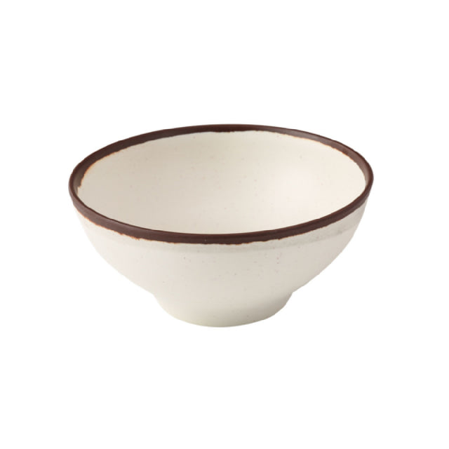 Yanco NA-606 Nature Art Noodle Bowl 6-1/2"dia. X 3"H 28 Oz