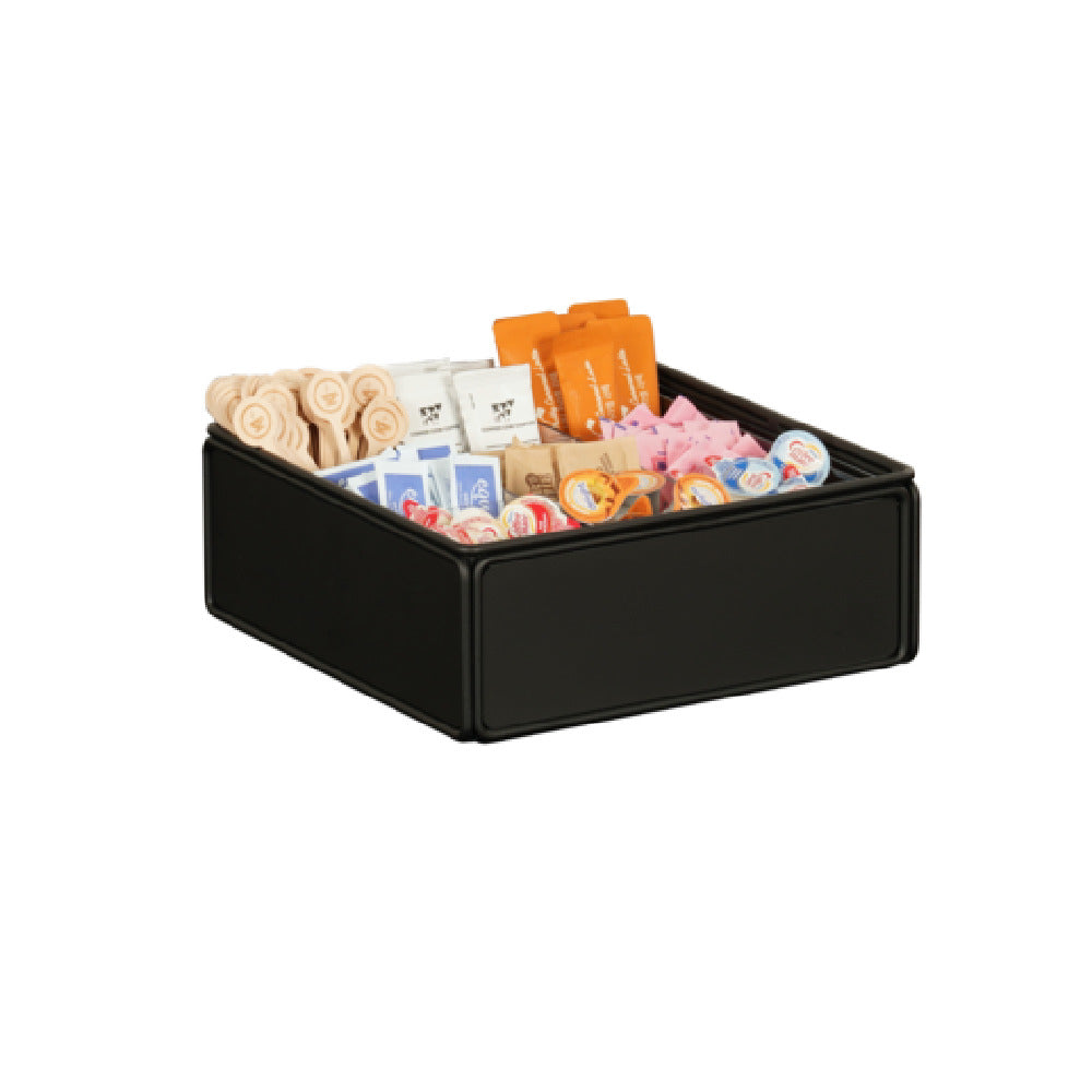 Cal Mil 23703-13 Condiment Organizer 11.75"W X 11.75"D X 4.5"H (9) Section