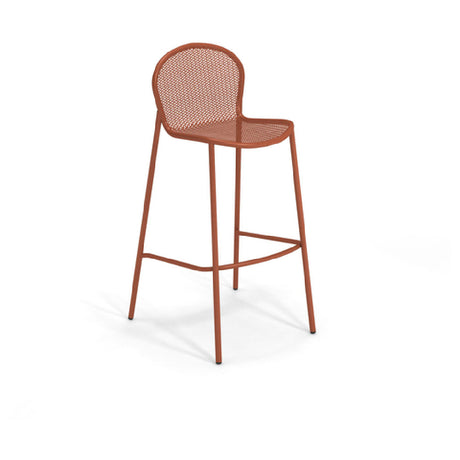 Emuamericas Llc 459 Ronda 2.0 Stacking Barstool Outdoor/indoor Steel Mesh Back And Seat