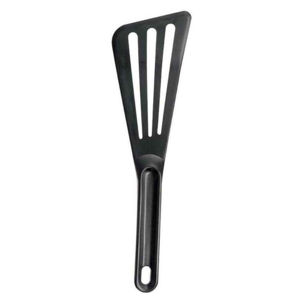 Matfer 112419 Exoglass® Pelton Spatula 12"L X 3-1/2" Wide Top Slotted