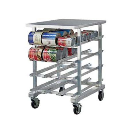 New Age Industrial 1226 Can Storage Rack Mobile Half-size