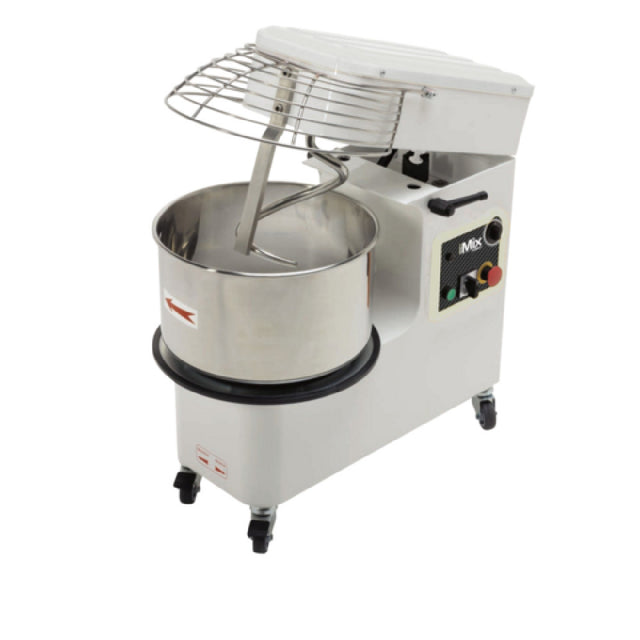 AMPTO IM R25/2 Moretti Forni Spiral Dough Mixer 2-speed 55 Lbs Dough. 37 Lbs Of Flour. 34qts Bowl. Stainless Steel Bowl With Lift Cage