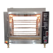 Hickory Industries, Inc. N/6.5G-NG - Gas Batch Rotisserie Oven, 7 Spit Cooking Chamber W/ Computer Controls. 18-24 Chicken Capacity