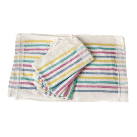 John Ritzenthaler Company 705MSK Chef Revival® Multi-Stripe Towel 15" X 26" 100% Cotton Terry Cloth