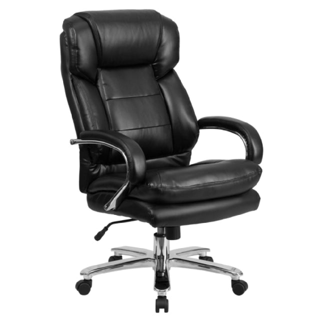 Flash Furniture GO-2078-LEA-GG Hercules Series 24/7 Big & Tall Executive Swivel Office Chair