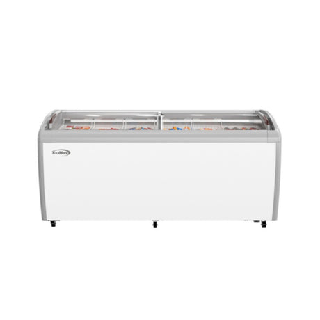 Koolmore MCF-20C - Ice Cream Display Chest Freezer, 71", 20 Cu. Ft. Capacity