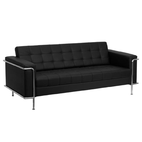 Flash Furniture ZB-LESLEY-8090-SOFA-BK-GG Hercules Lesley Series Sofa 81"W X 33"D X 31-1/2"H