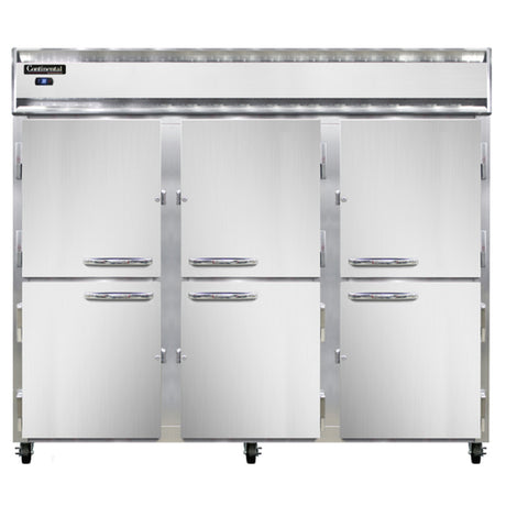 Continental Refrigerator 3RENSAHD Extra-Wide Refrigerator Reach-in 85-1/2"W