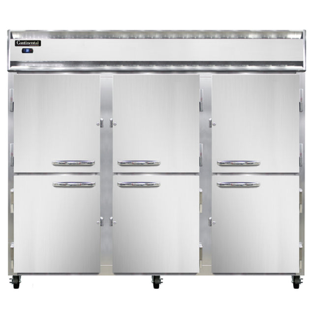 Continental Refrigerator 3RENSAHD Extra-Wide Refrigerator Reach-in 85-1/2"W