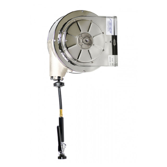 Fisher 75221 Hose Reel Assembly Wall Mounted Closed Stainless Steel Reel