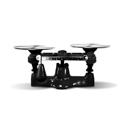 Penn Scale 1702 BNW - Bakers Scale, 8 Lb. Capacity, 9" Dia. Painted Steel Plates