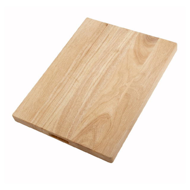 Winco WCB-1218 Cutting Board 12" X 18" X 1-3/4" Thick Wood