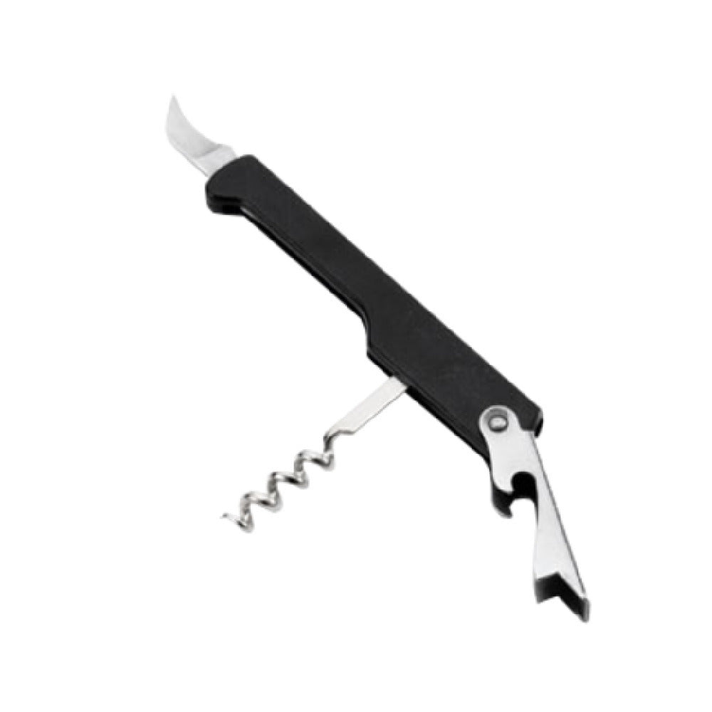 Tablecraft 1226 Waiter's Corkscrew With Plastic Handle Dishwasher Safe