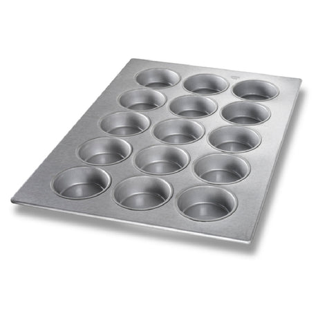 Chicago Metallic 43035 Mini-Cake Pan 17-7/8" X 25-7/8" Overall Makes (15) 4-1/8" Dia. Cakes