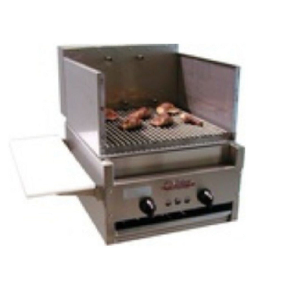 Hickory Industries Inc. CHUSSACSO 2 Rotisserie Churrasco Gas With Grill 5 Knife Spits On Individual Motors