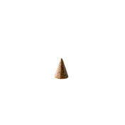 Bauscher Hepp QU35025 - ShApes Pyramid, 1.8" W X 2.6" H, Brown
