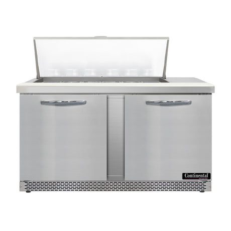 Continental Refrigerator D60N18M-FB Designer Line Mighty Top Sandwich Unit Front Breather