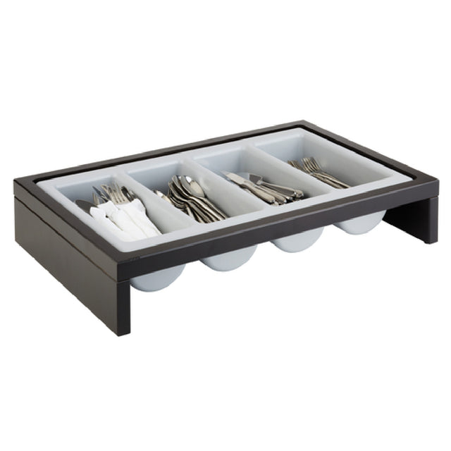 Libbey APS 14995 Cutlery Tray 2-piece 22-3/4"L X 14-5/8"W X 4-3/4"H