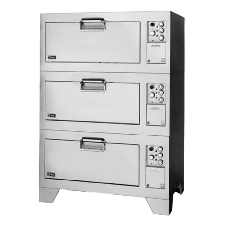 Lang DO54R3M Lang® Marine Deck-Type Roast Oven Electric Triple Deck 38"W X 30"D X 12" High Section