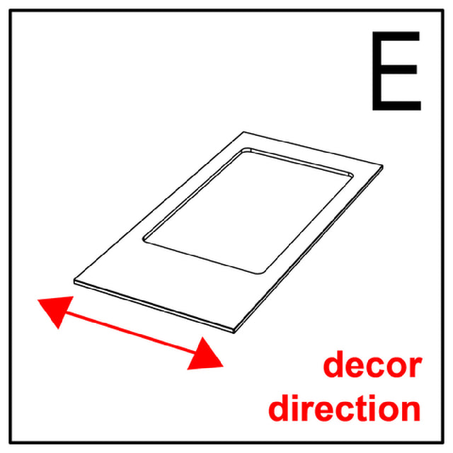 Bauscher Hepp VE-20019 - Venta® 1 X COMPACT TOP ELEMENTS 1/1 GN CUTOUT, Compact Laminate