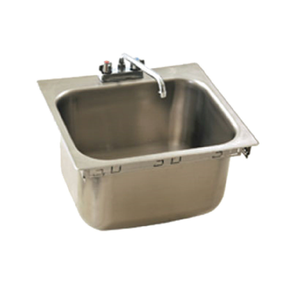 Eagle SR19-16-13.5-1 Self-Rimming Drop-In Sink One Compartment 20" Wide X 16" Front-to-back X 13-1/2" Deep Bowl