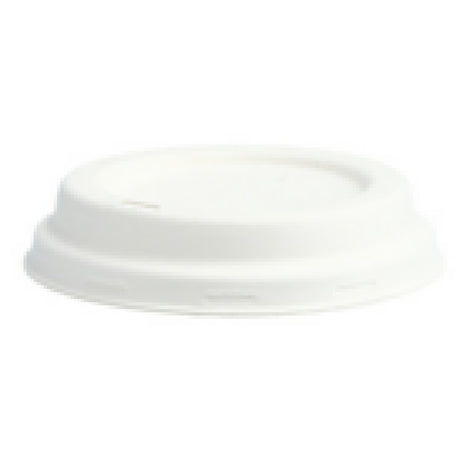 Fortessa DISP.CUPLID.12 Coffee Cup Lid 12 Oz. Biodegradable