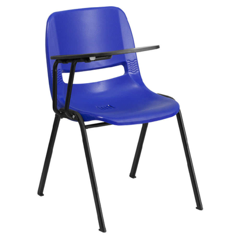 Flash Furniture RUT-EO1-BL-RTAB-GG Hercules Series Ergonomic Shell Chair 880 Lb. Weight Capacity