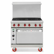 American Range ARGF30-4B - Green Flame Heavy Duty Restaurant Range, Gas, 30"