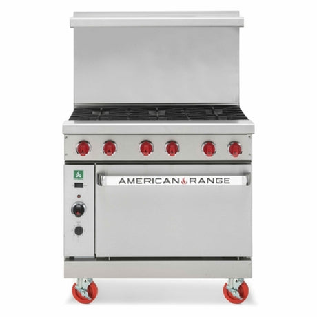 American Range ARGF30-4B - Green Flame Heavy Duty Restaurant Range, Gas, 30"