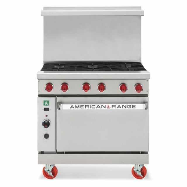 American Range ARGF30-4B - Green Flame Heavy Duty Restaurant Range, Gas, 30"