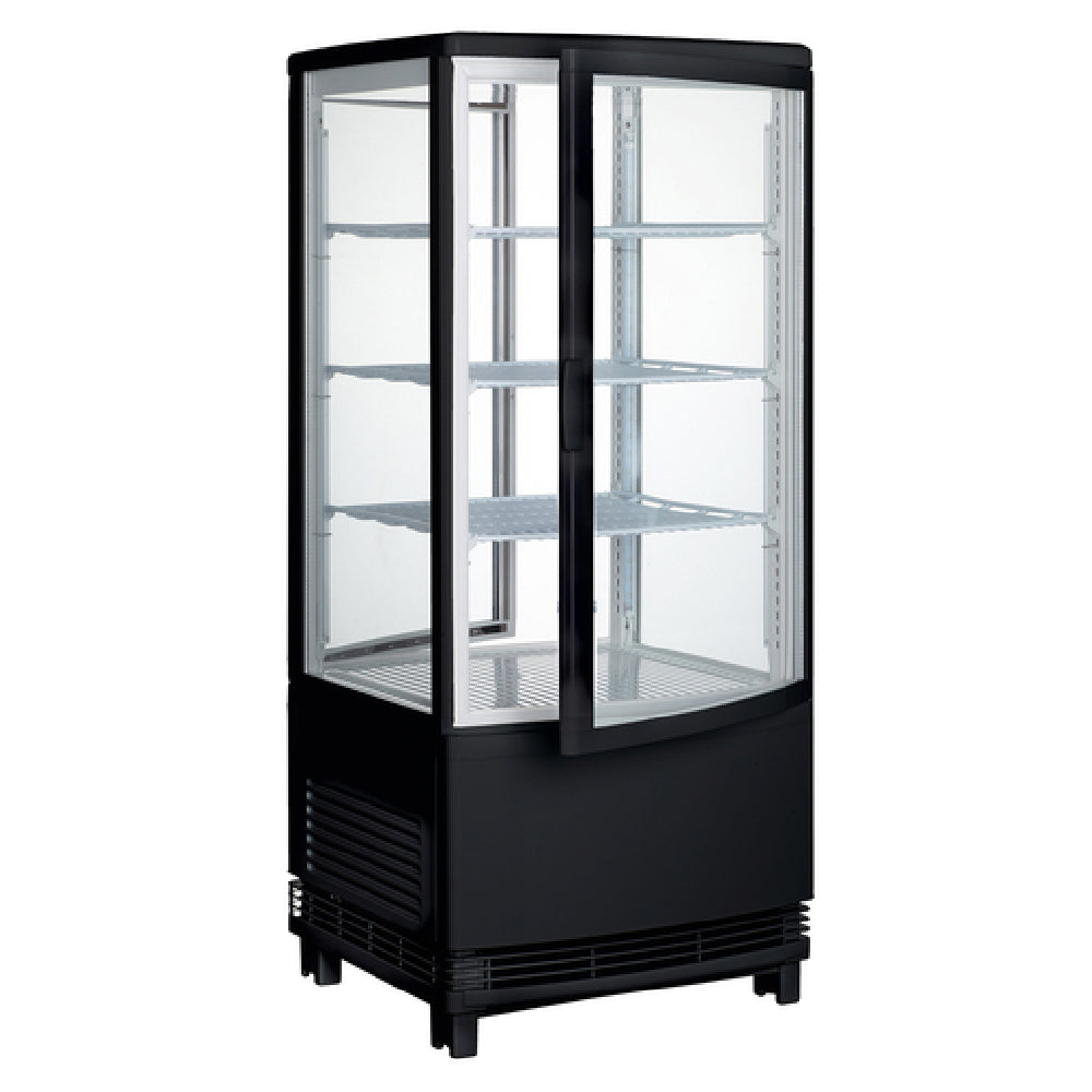 Winco CRD-1K Refrigerated Beverage Display Countertop 4-tier